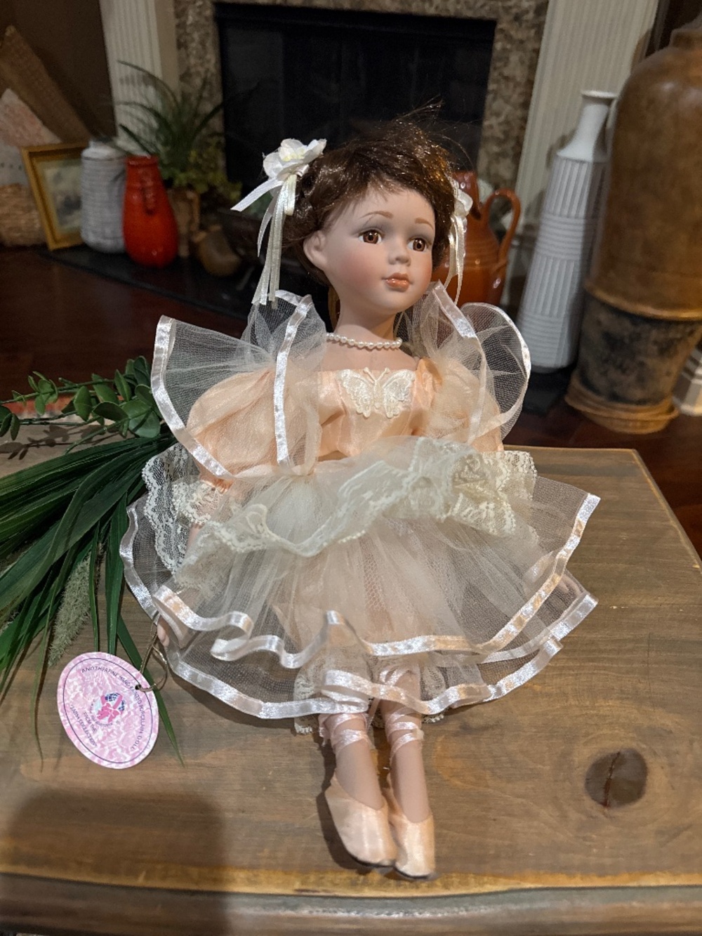 J. MISA Hand Painted Porcelain Doll